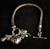 Dragonfly, Cross & Heart Charm Bracelet