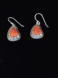 Coral Earrings