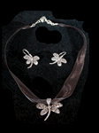 Dragonfly Necklace and Earring Set
