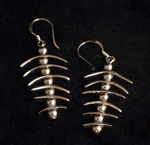 Fish-Bone Earrings
