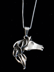 Horse Pendant with Chain