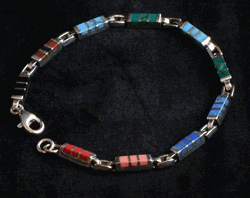 Multi-Stone Link Bracelet
