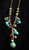 Turquoise and Amber Necklace