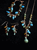 Turquoise and Amber Set