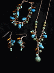 Turquoise and Amber Set